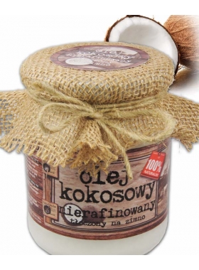 OLEJ KOKOSOWY NIERAFINOWANY 900 ML